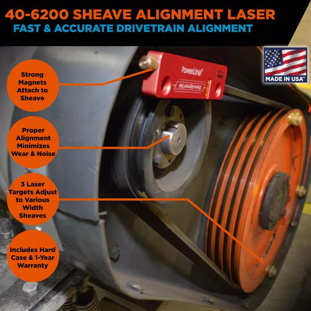 Johnson Red Magnetic Sheave Alignment Kit