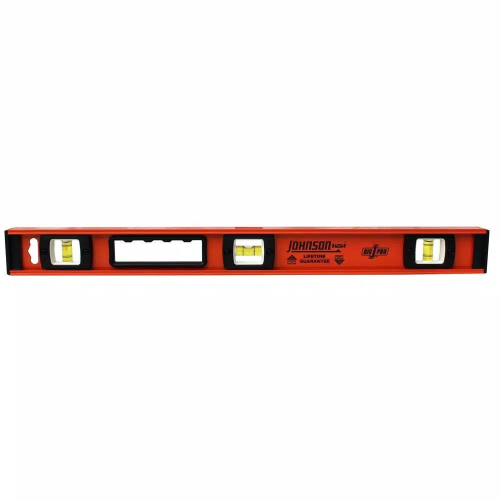 Johnson 24 in. Big J Pro Heavy Duty I-Beam Aluminum Level