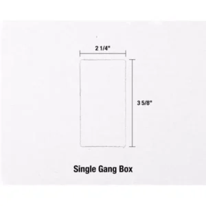 Jonard Wall Box Template and Level for Non-Metallic Boxes, 1-Gang and 2-Gang