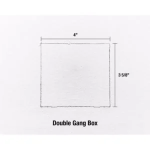 Jonard Wall Box Template and Level for Non-Metallic Boxes, 1-Gang and 2-Gang