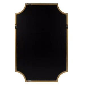 Kate and Laurel Medium Irregular Gold Contemporary Mirror (36 in. H x 24 in. W)