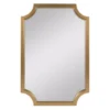 Kate and Laurel Medium Irregular Gold Contemporary Mirror (36 in. H x 24 in. W)