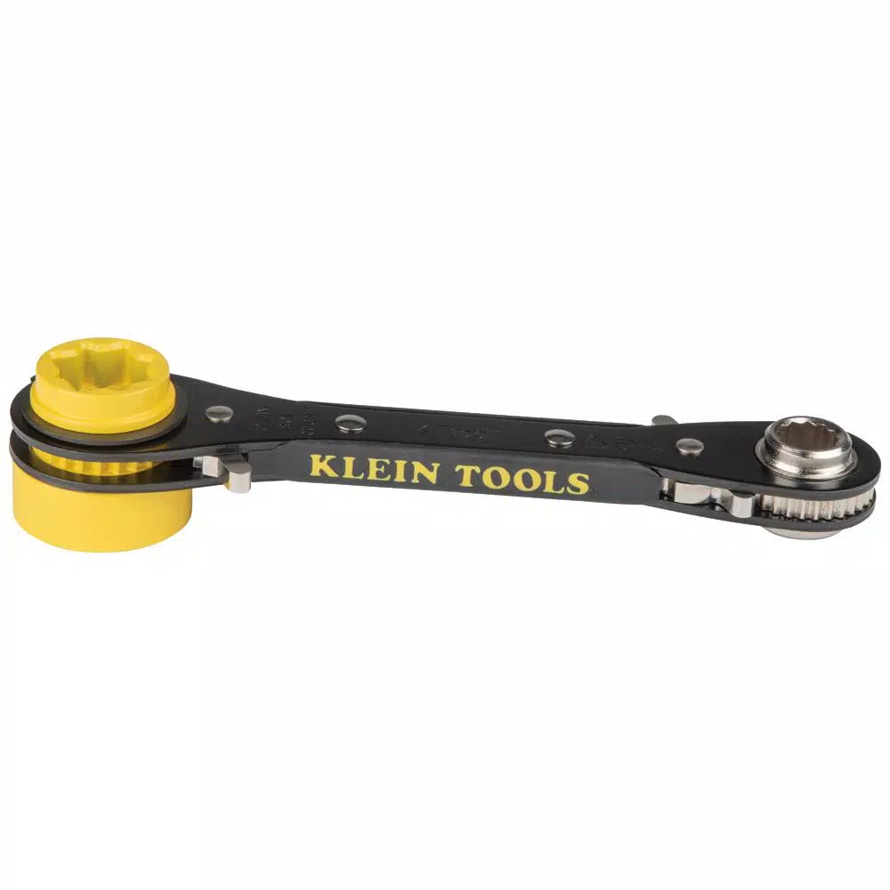 Klein Tools 5-in-1 Ratcheting Lineman's Wrench