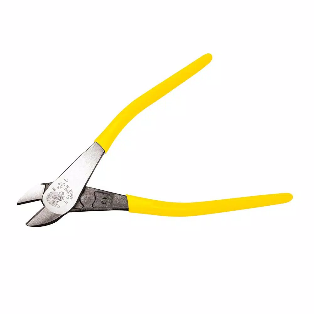 Klein Tools 9 in. Heavy-Duty Diagonal Cut Pliers with Angled Head