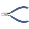 Klein Tools 4 in. Electronics Midget Diagonal Cutting Pliers-Nickel Ribbon Wire Cutters