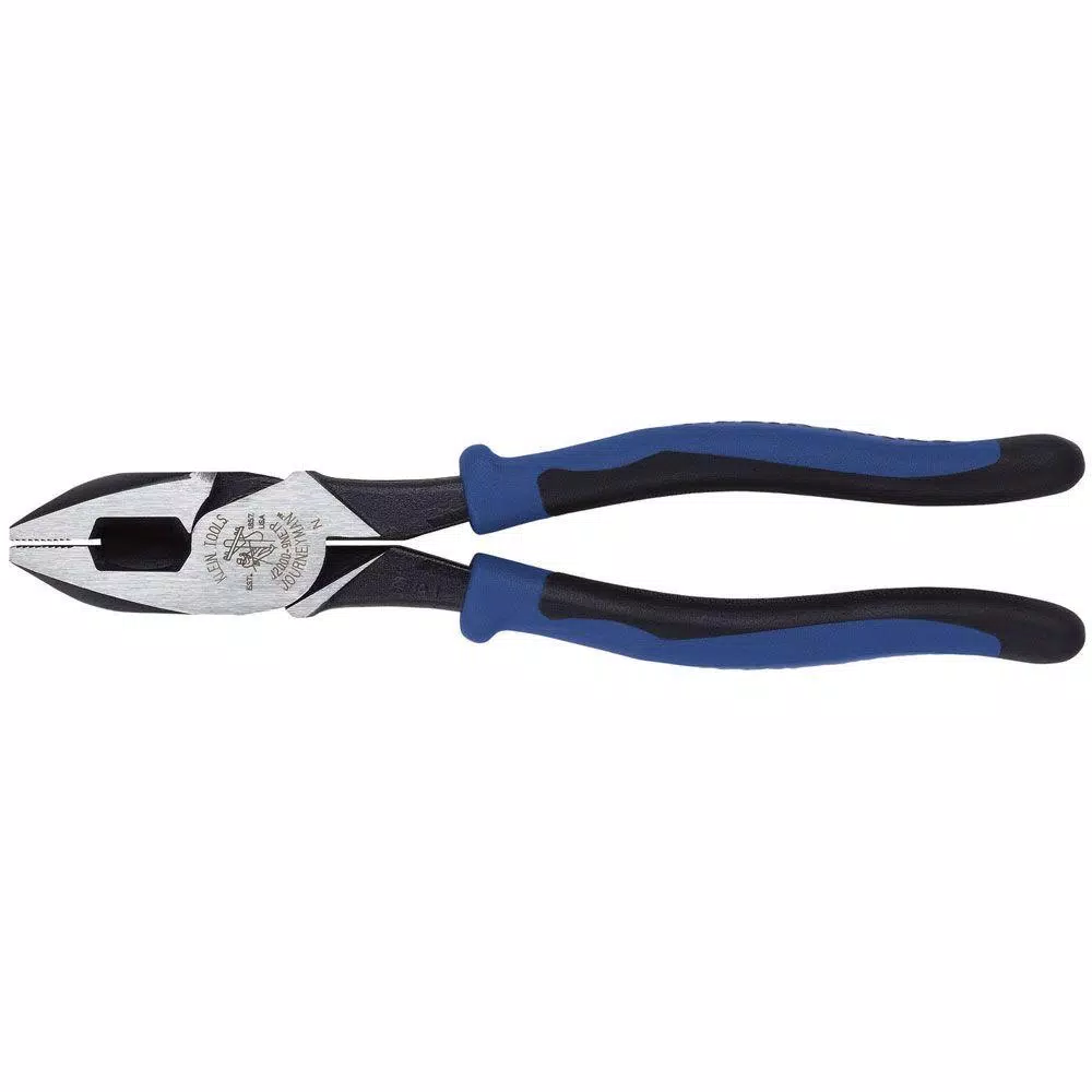 Klein Tools 9 in. Journeyman Heavy Duty Side Cutting Pliers for Fish Tape Pulling