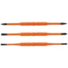 Klein Tools Screwdriver Blades Insulated Double-End (3-Pack)