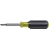 Klein Tools 5-in-1 Screwdriver/Nut Driver- Cushion Grip Handle