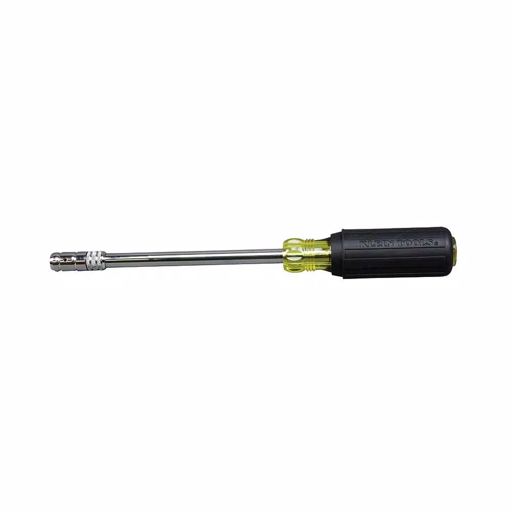 Klein Tools 6 in. 2-in-1 Hex Head Slide Driver Nut Driver