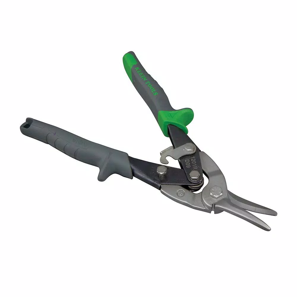 Klein Tools Right-Cut Aviation Snips with Wire Cutter