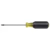 Klein Tools TORX T15 Screwdriver with 4 in. Round Shank- Cushion Grip Handle