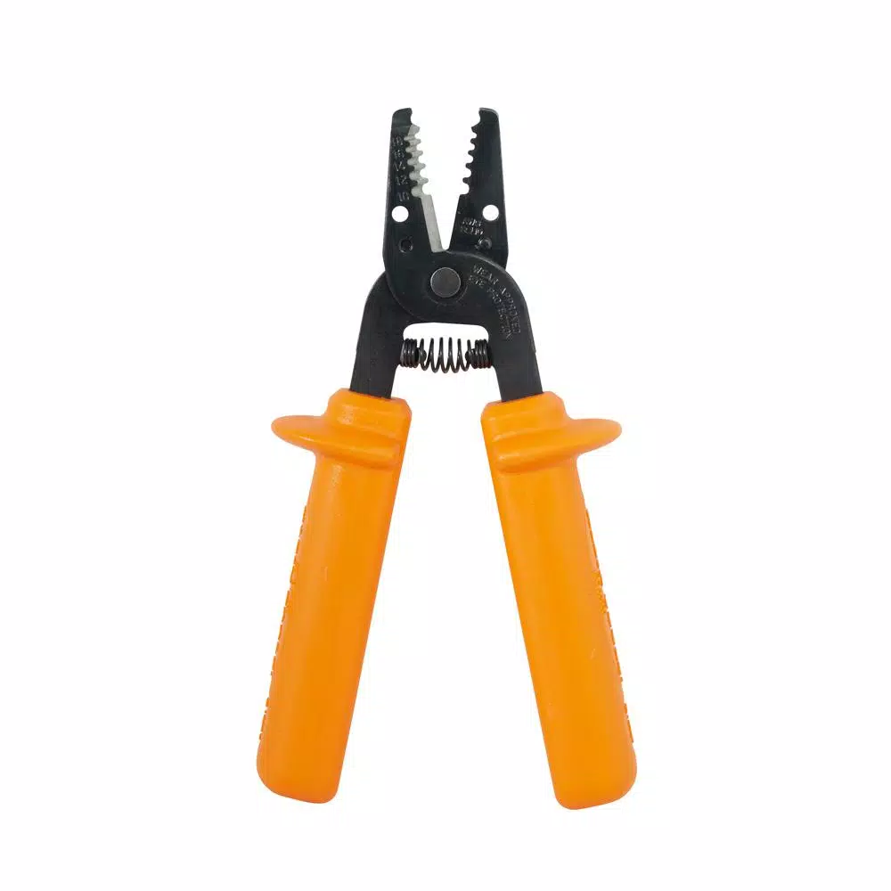 Klein Tools 7 in. Insulated Wire Stripper & Cutter 10-18 AWG Solid Wire