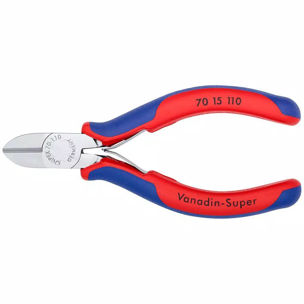 KNIPEX 4-1/2 in. Diagonal Cutters with Comfort Grip