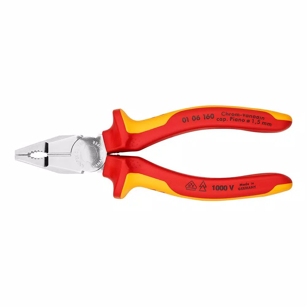KNIPEX 6-1/4 in. Insulated Combination Pliers