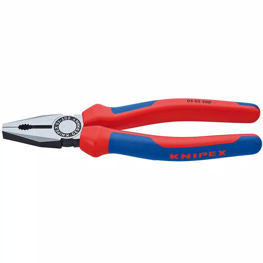KNIPEX 8 in. Combination Pliers with Comfort Grip