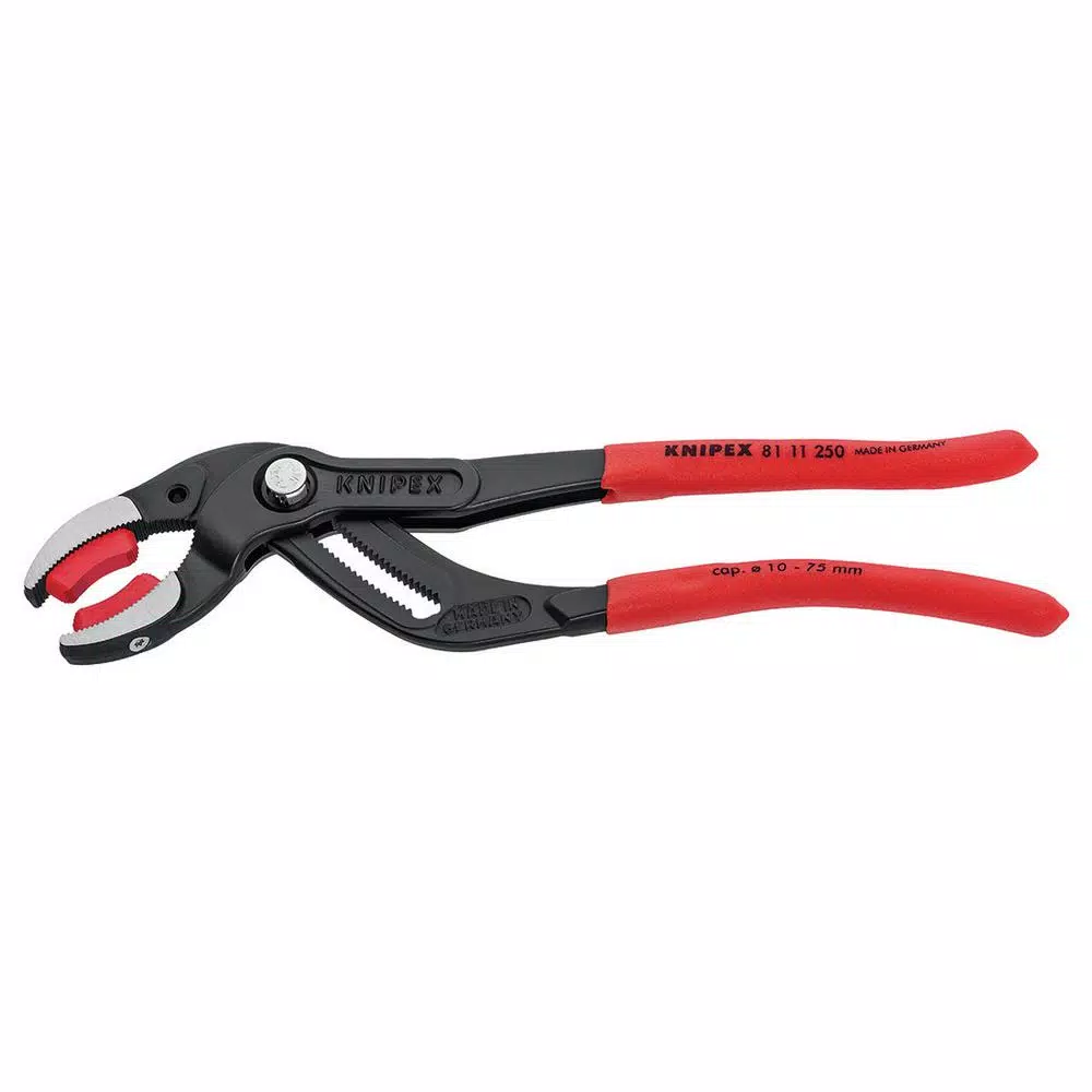 KNIPEX Connector Pliers With Plastic Jaw Inserts