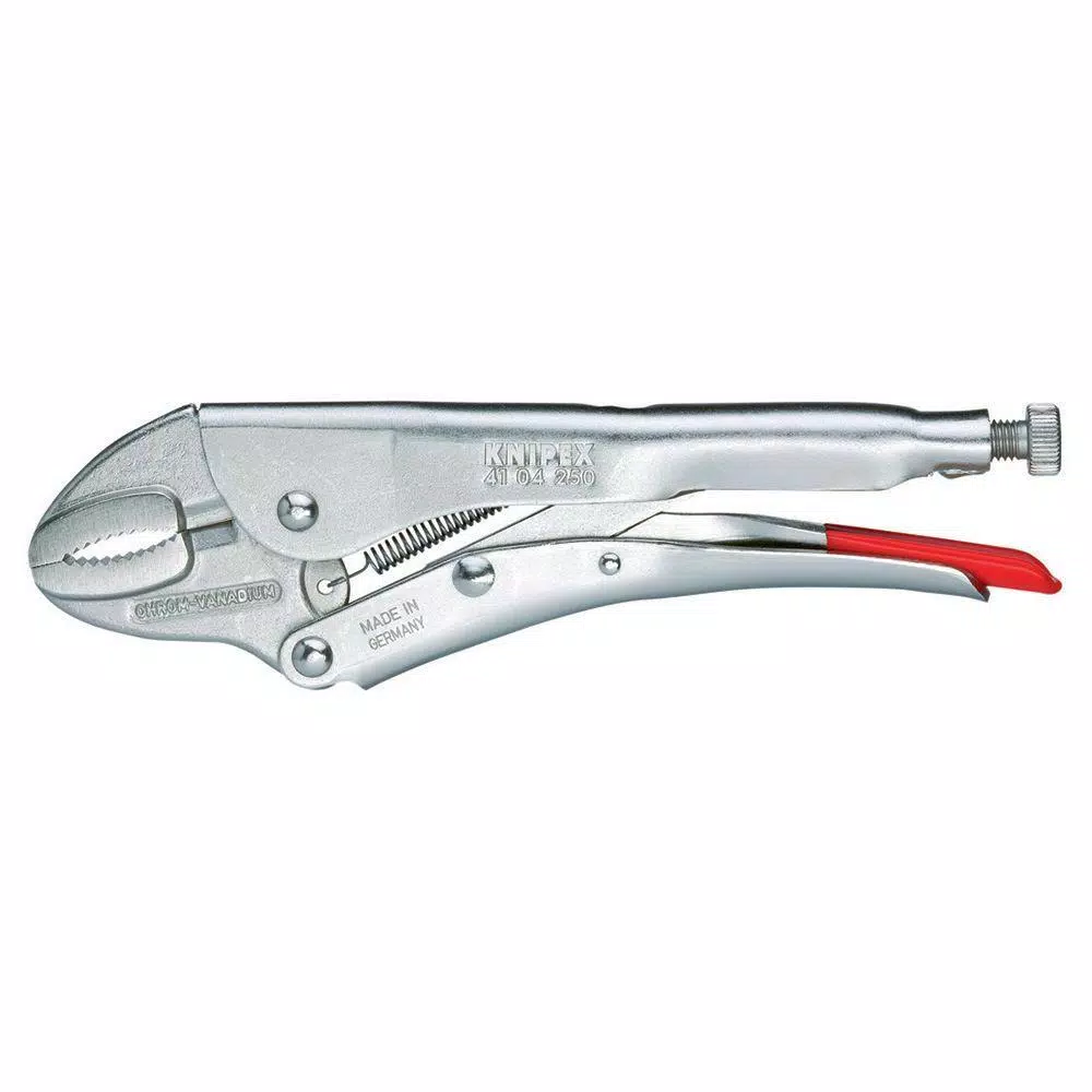 KNIPEX 10 in. Locking Pliers with Round Jaws