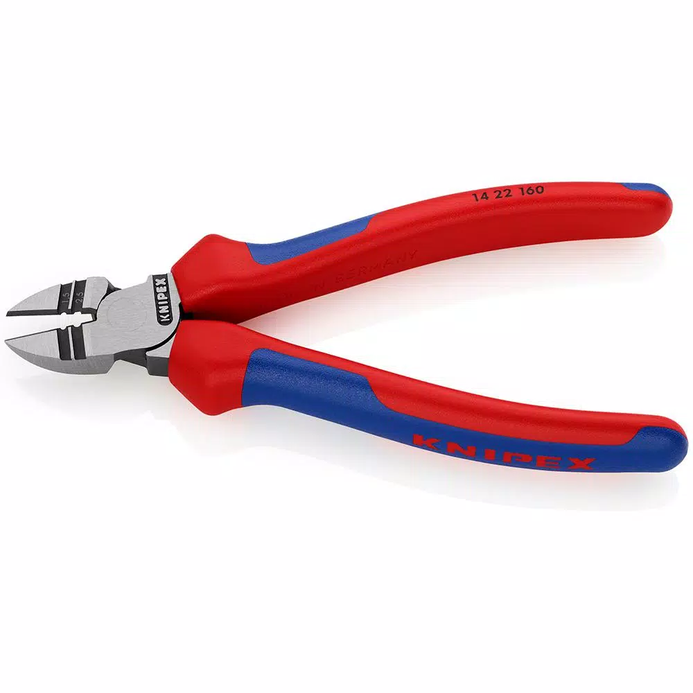KNIPEX 6-1/4 in. Diagonal Cutter and Insulation Stripper