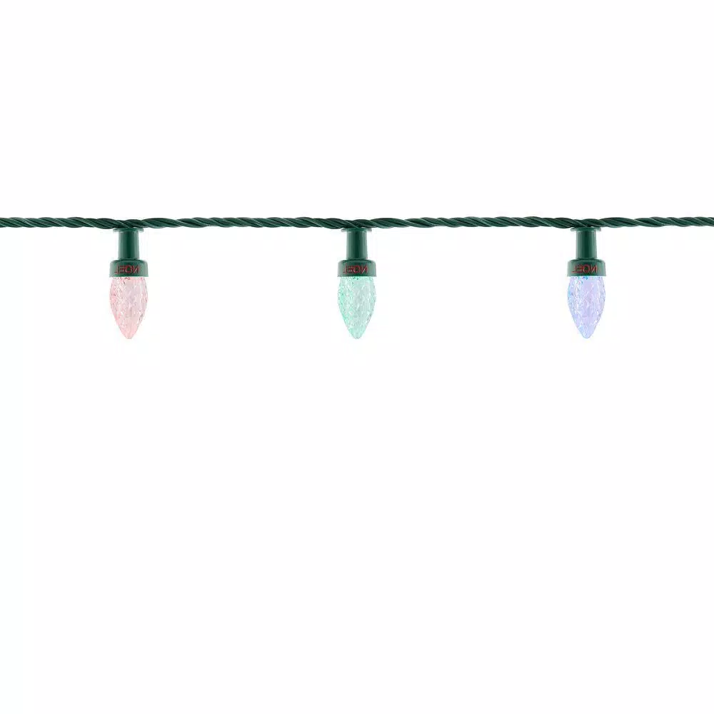 LightShow ColorMotion 24-Light Multi-Color Deluxe Christmas C9 LED String Light