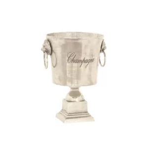 LITTON LANE 13 in. x 16 in. Rustic Silver Aluminum