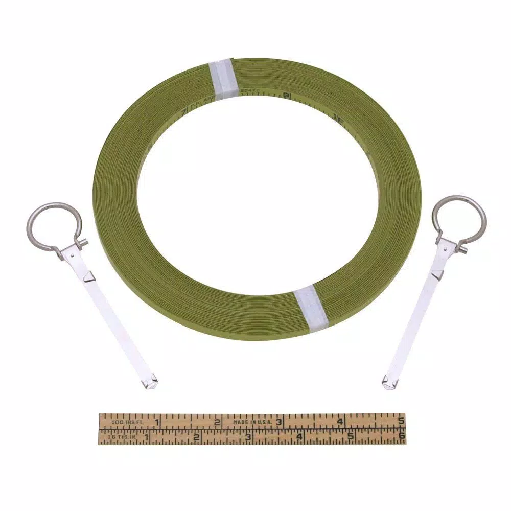 Lufkin 1/4 in. x 200 ft. Peerless Chrome Clad Replacement Surveying Tape