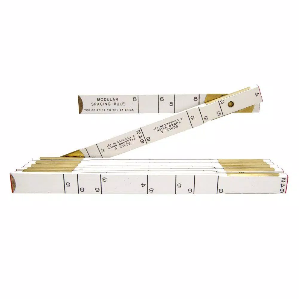 Lufkin 6 ft. x 5/8 in. Masonry Wood Ruler