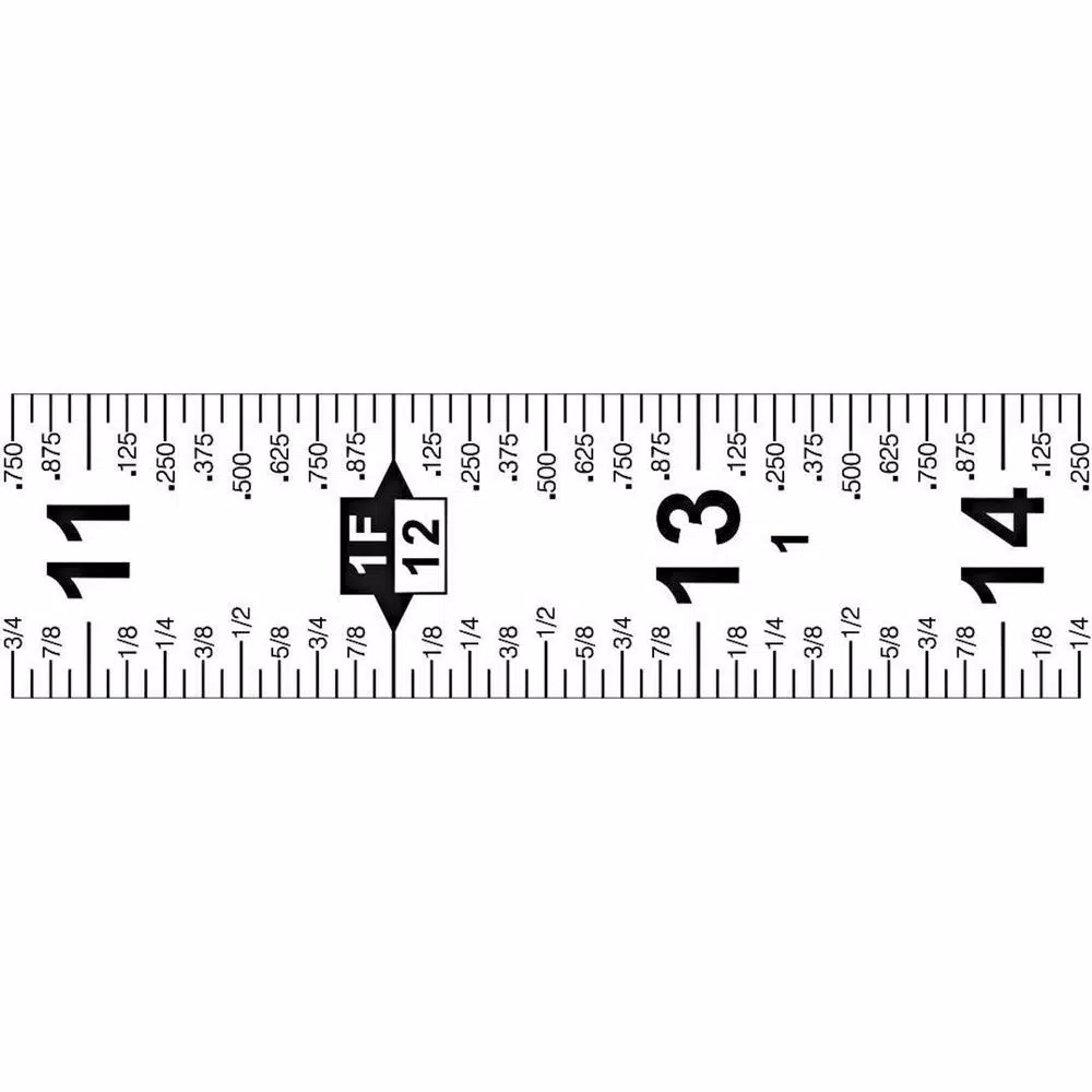 Lufkin 3/4 in. x 12 ft. Quikread Power Return Tape Measure