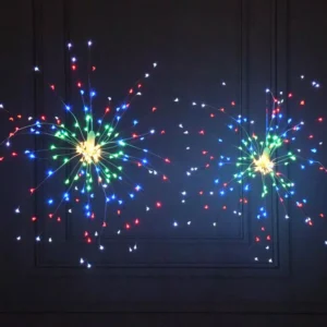 LUMABASE 200-Light Bulbs Multi-Color LED Battery Operated Lights with Remote Control (Set of 2)