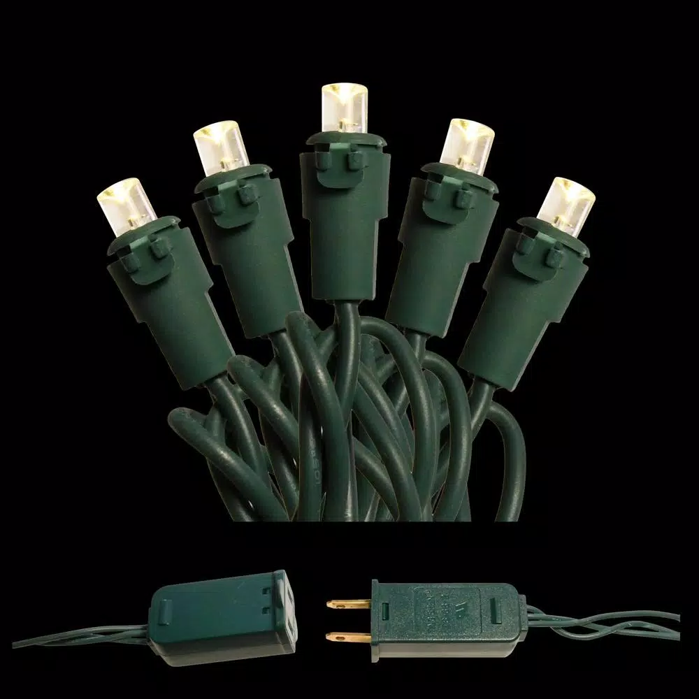 LUMABASE 70-Light White LED String Lights