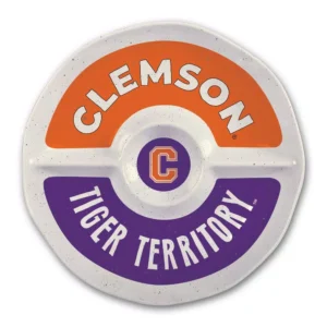 Magnolia Lane Clemson 15 in. Chip and Dip Server