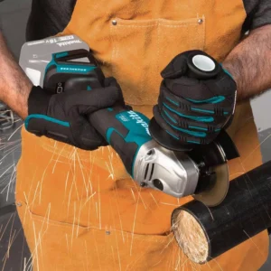Makita 18V LXT Brushless 4-1/2 in./5 in. Paddle Switch Cut-Off/Angle Grinder with Bonus 18V LXT Battery Pack 5.0Ah
