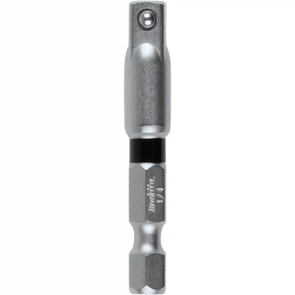 Makita Impact XPS 1/4 in. Square 2 in. Socket Adapter Bulk (10-Pack)