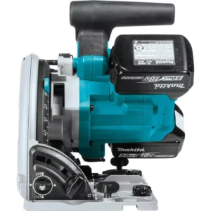 Makita 18-Volt X2 LXT (36V) Brushless 6-1/2 in. Plunge Circ Saw Kit (5.0 Ah) w/55 in. Guide Rail and Guide Rail Clamp (2-Pack)