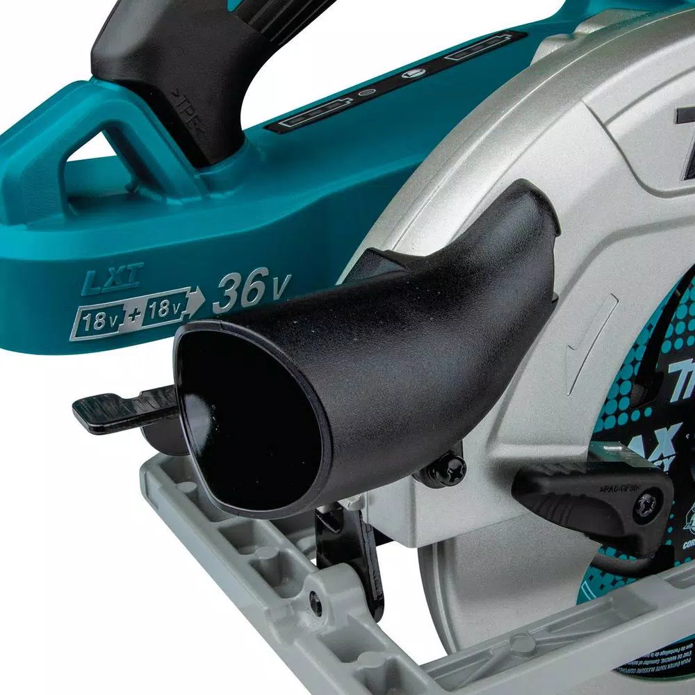 Makita 18-Volt X2 LXT Lithium-Ion (36-Volt) 7-1/4 in. Brushless Cordless Circular Saw (Tool-Only)