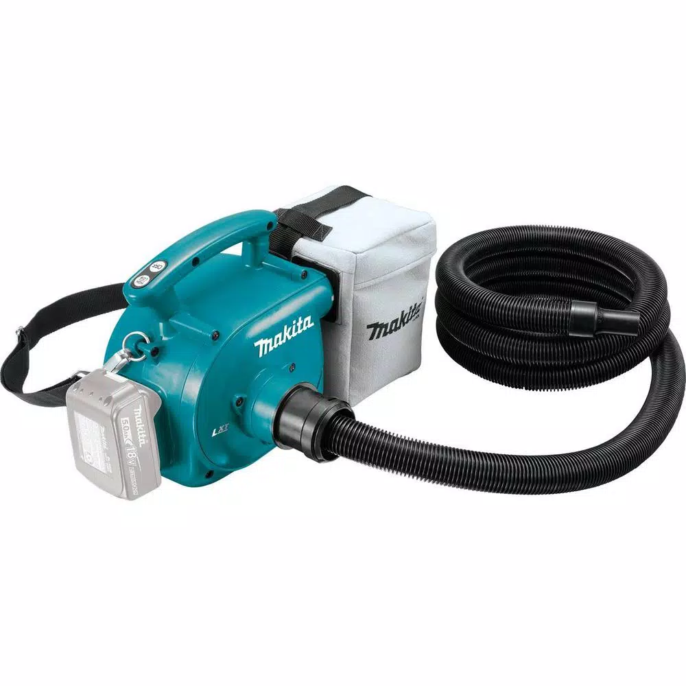 Makita 18-Volt LXT Lithium-Ion Cordless 3/4 Gal. Portable Dry Dust Extractor/Blower (Tool-Only)