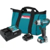 Makita 12-Volt MAX 2.0 Ah CXT Lithium-Ion Cordless 1/4 sq. in. Drive Impact Wrench Kit