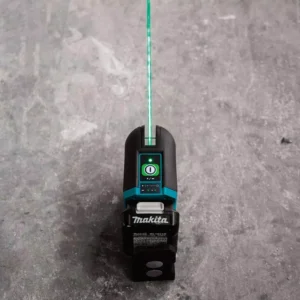 Makita 12-Volt MAX CXT Self-Leveling Cross-Line Green Laser Kit (2.0 Ah)