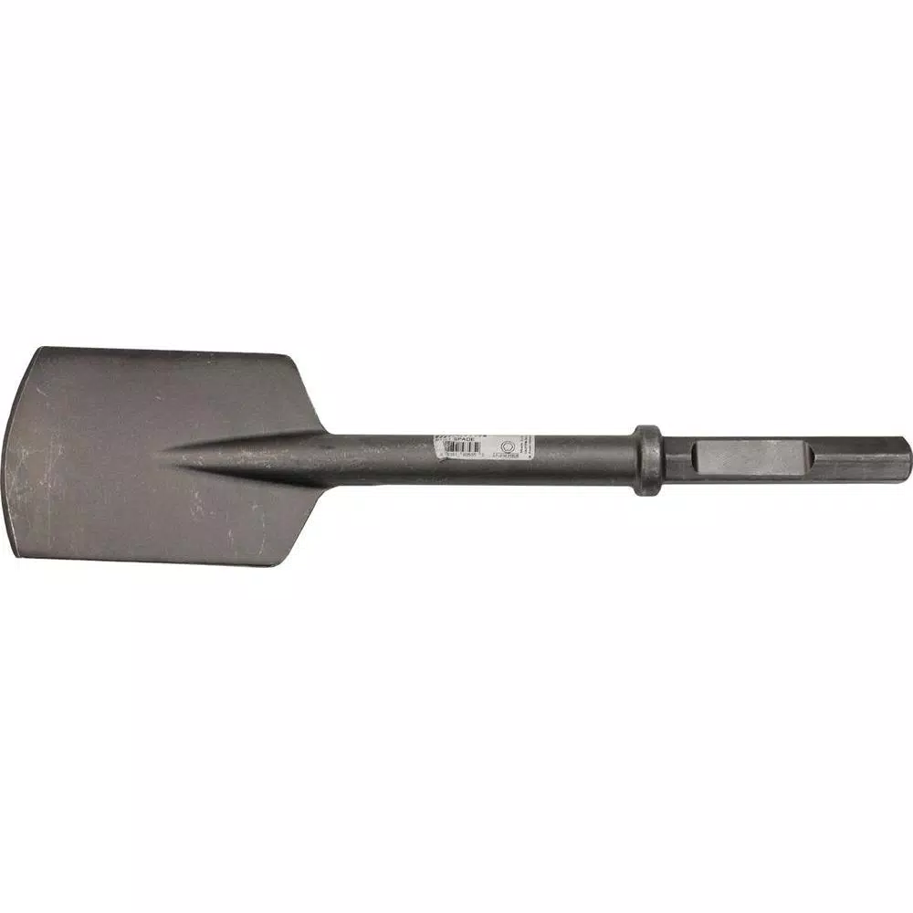 Makita 5-1/2 in. x 20 in. Clay Spade Bit, 1-1/8 in. Hex Shank For use with 1-1/8 in. Hex Demolition and Breaker Hammers