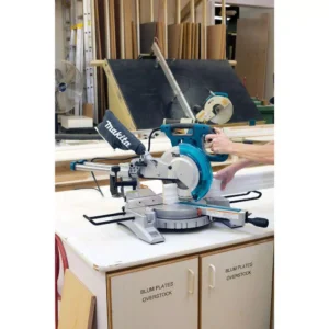 Makita 10 in. Dual Slide Compound Miter Saw with 10 in. x 80T Micro-Polished Miter Saw Blade