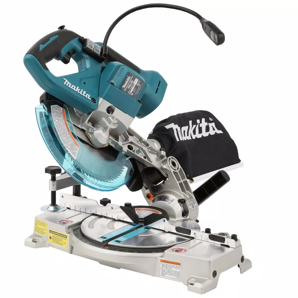 Makita 18-Volt LXT Lithium-Ion Brushless Cordless 6-1/2 in. Compact Dual-Bevel Compound Miter Saw with Laser (Tool Only)