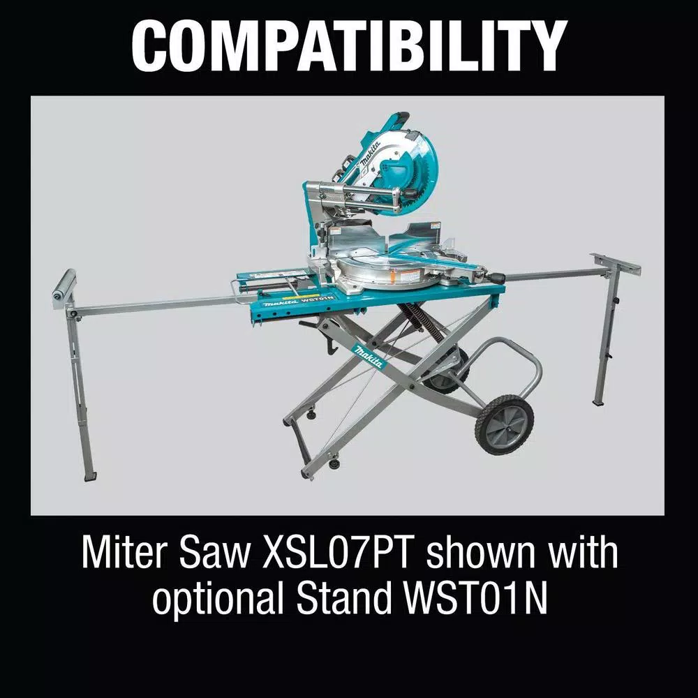 Makita 18-Volt X2 LXT Lithium-Ion (36-Volt) 12 in. Brushless Cordless Dual-Bevel Sliding Compound Miter Saw Laser Kit (5.0 Ah)