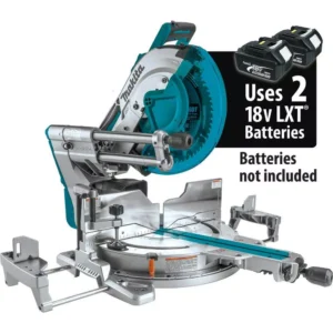 Makita 18-Volt X2 LXT Lithium-Ion (36-Volt) 12 in. Brushless Cordless Dual-Bevel Sliding Compound Miter Saw Laser (Tool-Only)