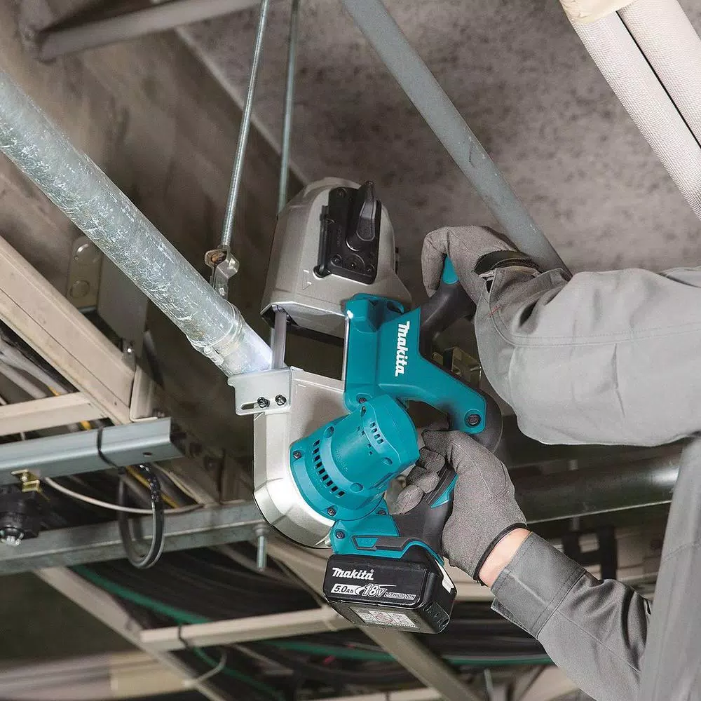 Makita 18-Volt LXT Lithium-Ion Cordless Compact Band Saw Kit 5.0 Ah