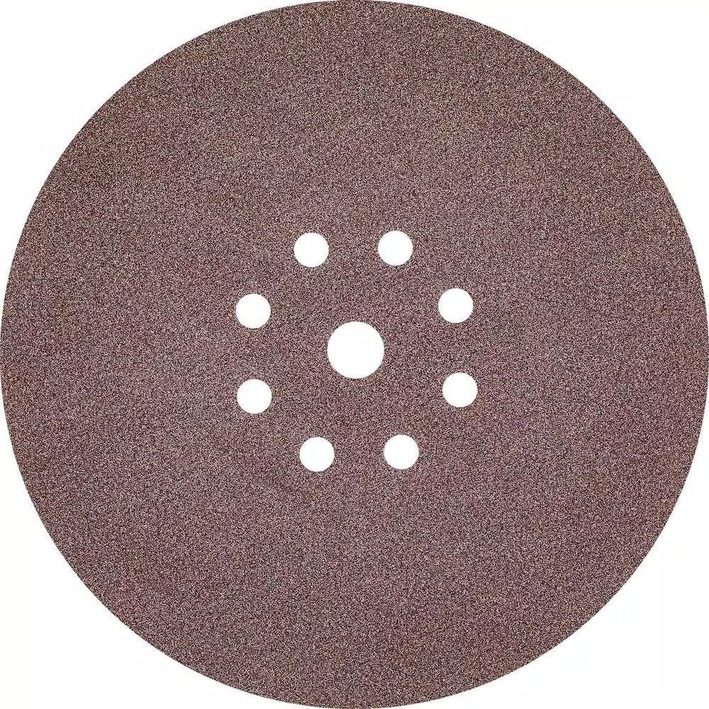 Makita 9 in. Round Abrasive Disc, Hook & Loop, 120-Grit (25/Pack)