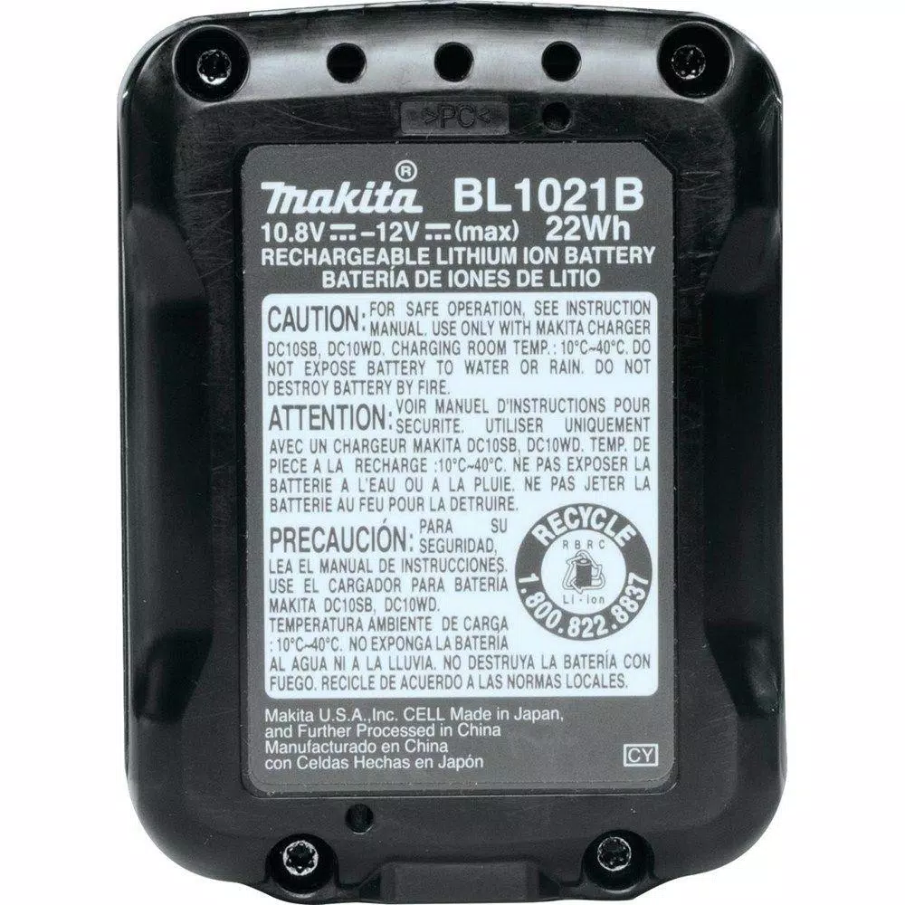 Makita 12-Volt MAX CXT Lithium-Ion 2.0 Ah Compact Battery Pack