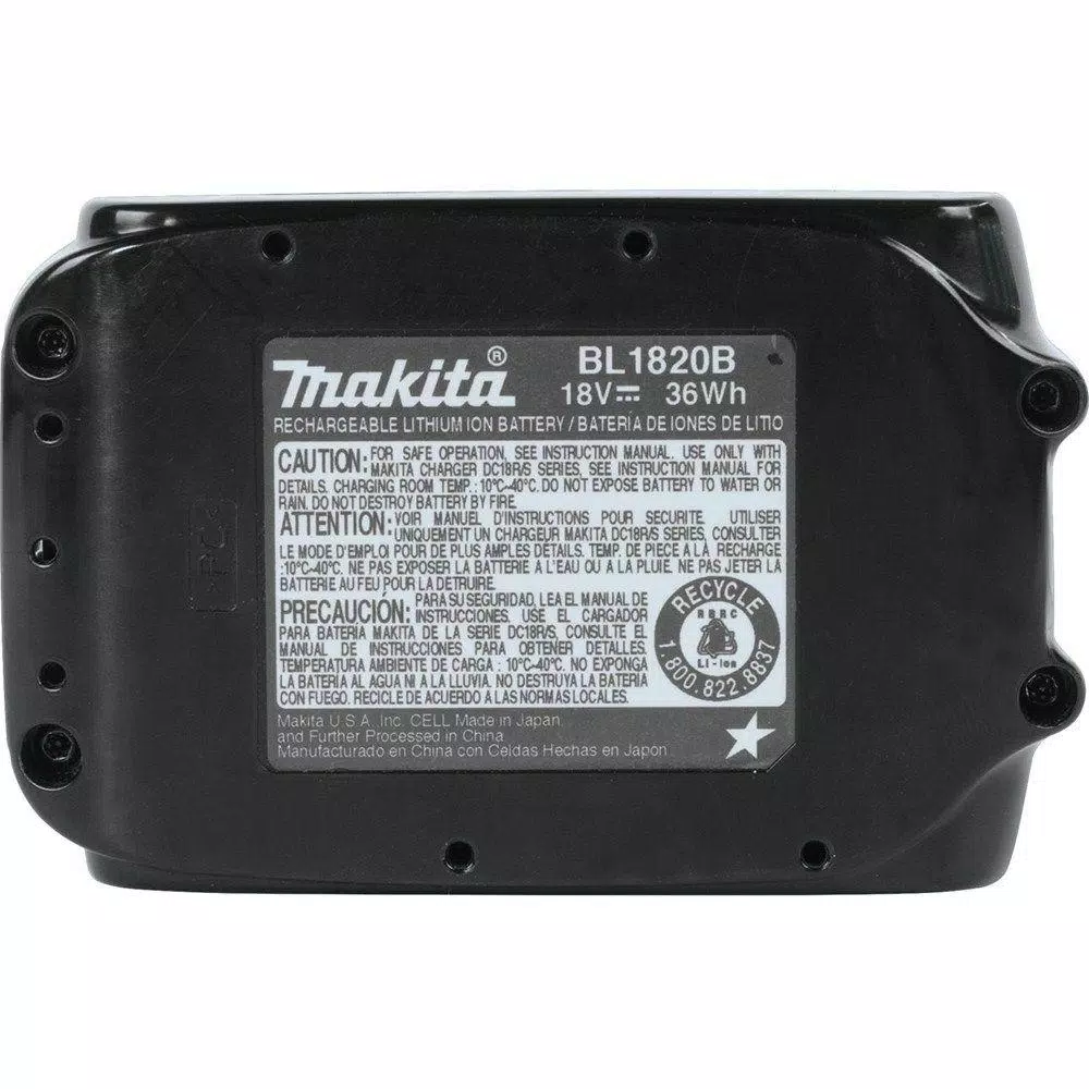 Makita 18-Volt LXT Lithium-Ion Compact Battery Pack 2.0Ah with Fuel Gauge