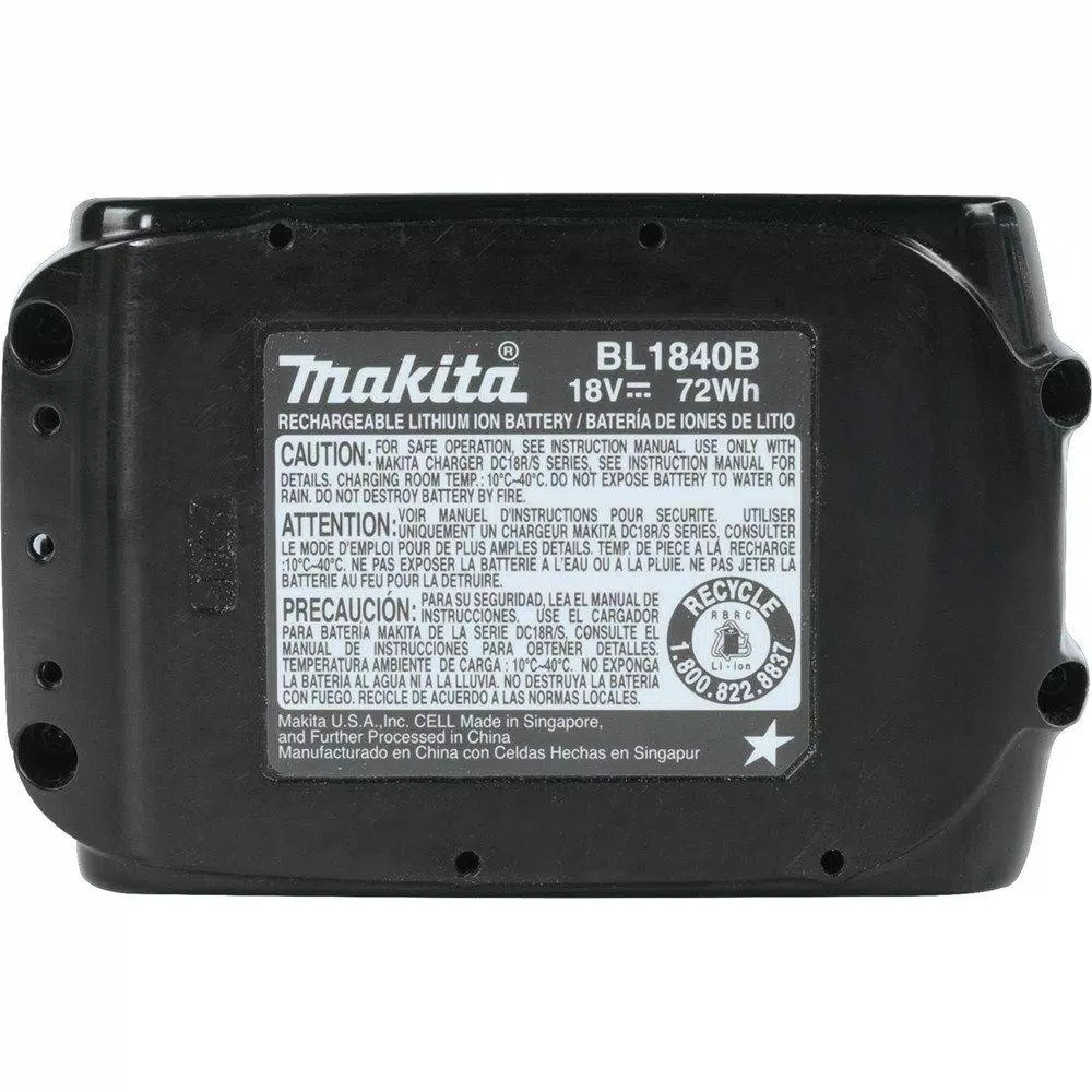Makita 18-Volt LXT Lithium-Ion High Capacity Battery Pack 4.0Ah with LED Charge Level Indicator (2-Pack)