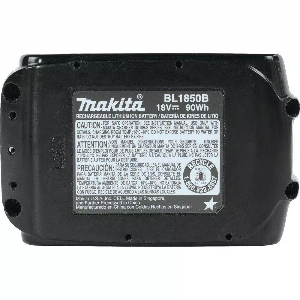 Makita 18-Volt LXT Lithium-Ion High Capacity Battery Pack 5.0 Ah with LED Charge Level Indicator (2-Pack)