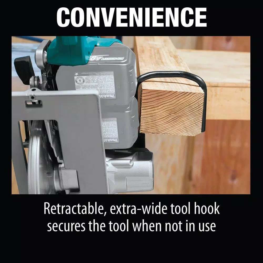 Makita 18-Volt X2 LXT Brushless Cordless Rear Handle 7-1/4 in. Circular Saw with Bonus Recip Saw, 2 Batteries 5.0 Ah