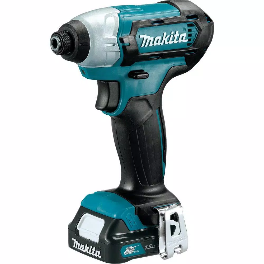 Makita 1.5 Ah 12-Volt MAX CXT Lithium-Ion Cordless Drill Driver and Impact Driver Combo Kit (2-Piece)